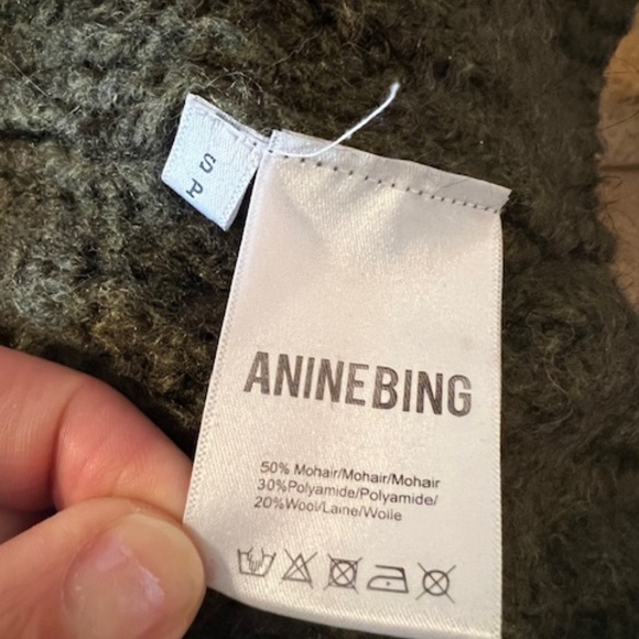 Anine Bing Chunky Grandpa Cardigan - Picture 4 of 5